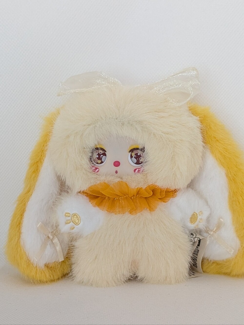 CUREPLANETA Liila Toys Rainbow Candy Bunny Plush Pendant - Sugar Heart